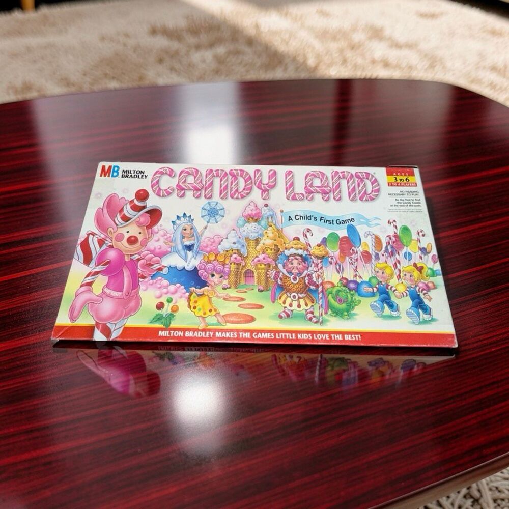 1984 Milton Bradley Candy Land Family Game Complete Includes Instruction